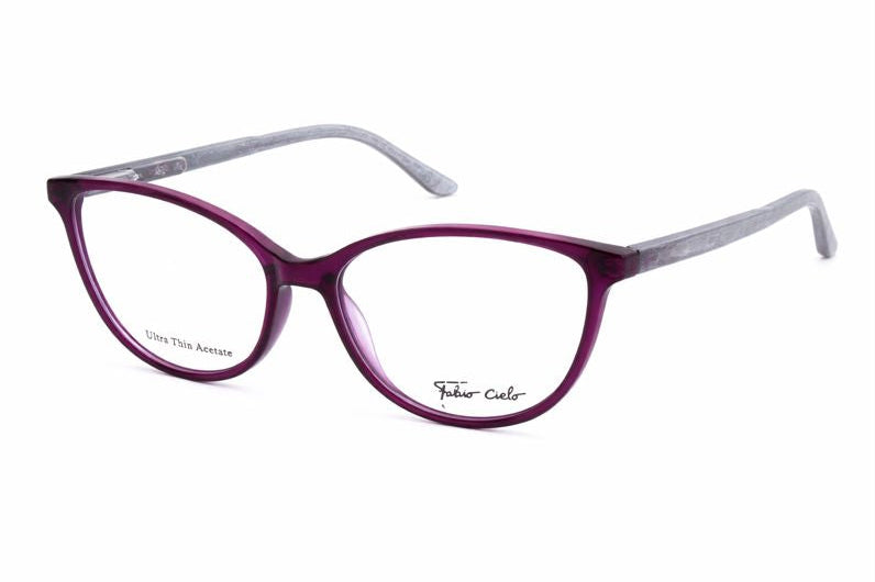 Plum Glass Cat-Eye