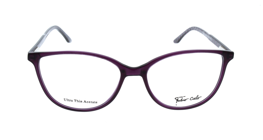 Plum Glass Cat-Eye